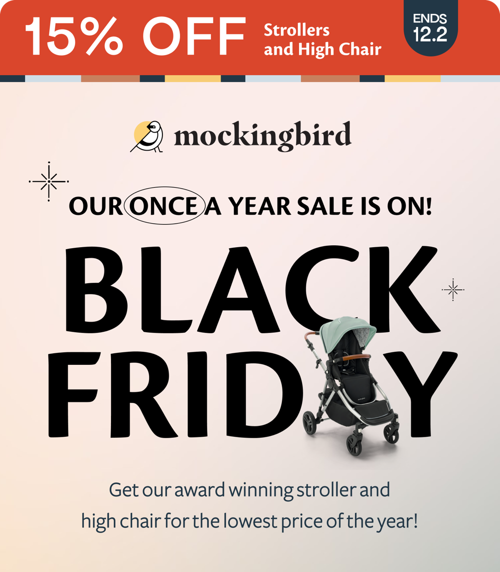 15% off Strollers & High Chair